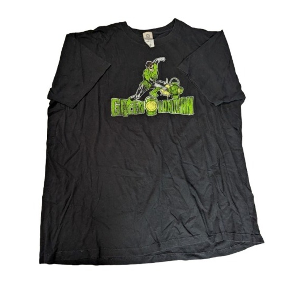 Vintage 2006 Green Lantern Shirt XXL DC Comics Originals Hal Jordan Black 25x29
